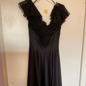 Black knee length dress (Auditions)